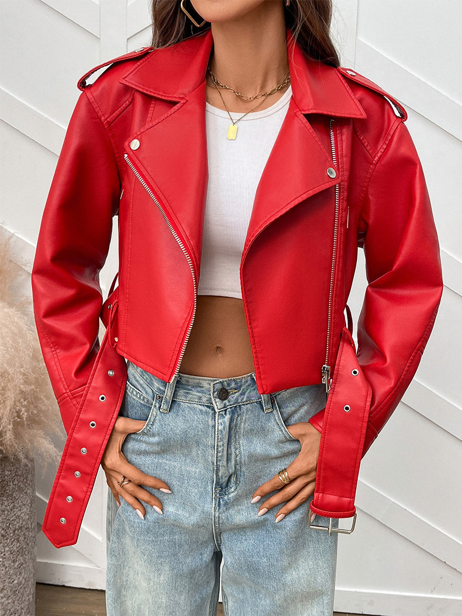 red pockets short jacket — view 6