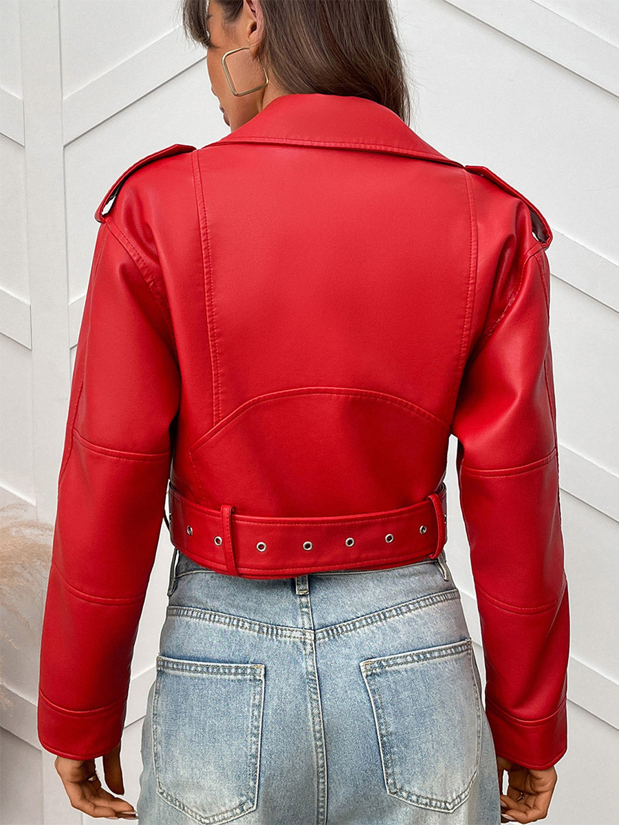 red pockets short jacket — view 7