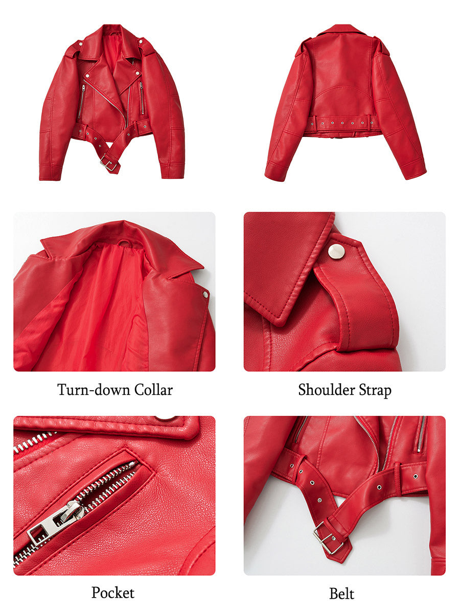 Red Pockets Short Jacket — view 8