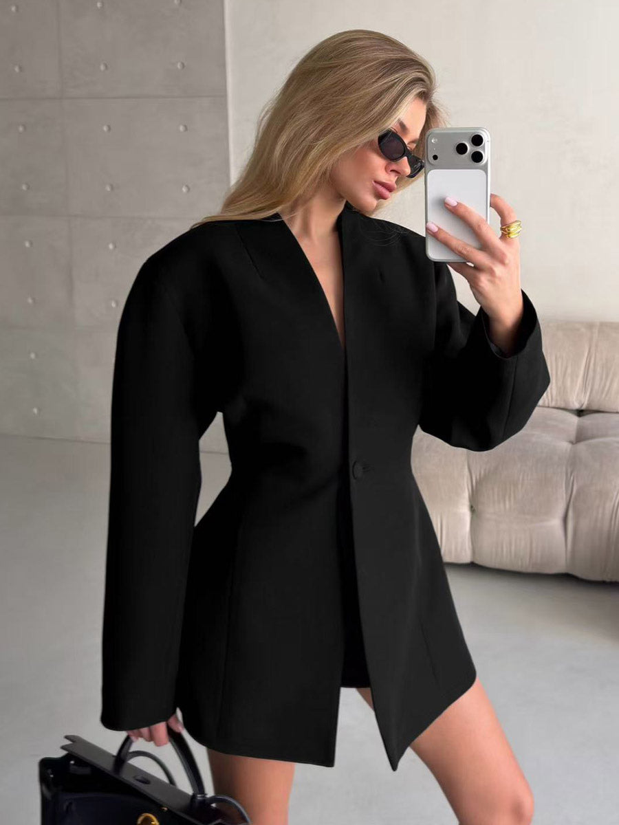 Brown Blazer — view 1