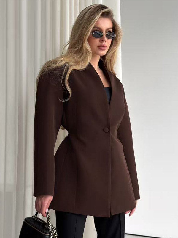 Brown Blazer — view 9