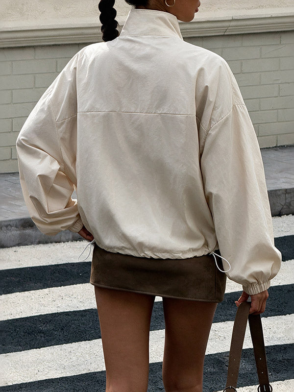 Apricot Collared Relaxed Jacket — view 2