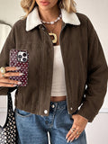 Brown Short Coat — view 1