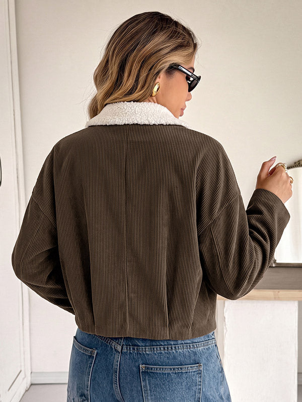 Brown Short Coat — view 3