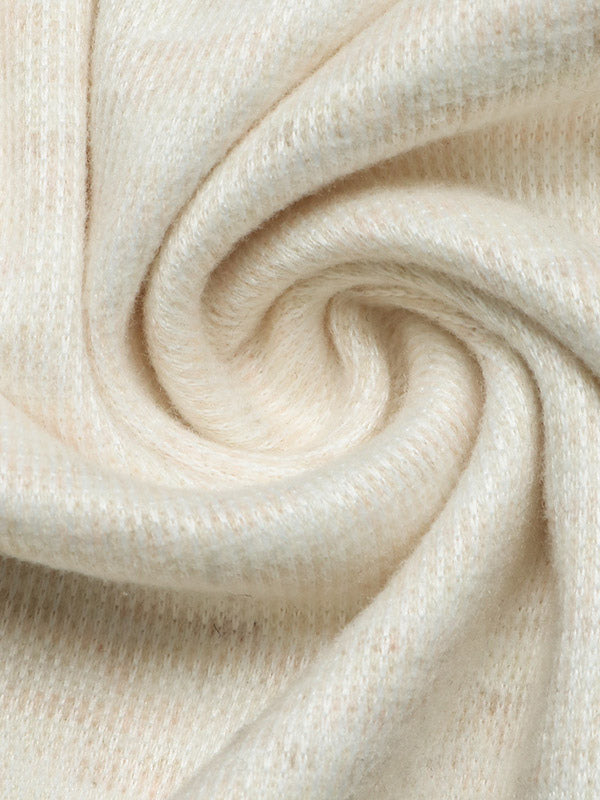 Apricot Fitted Knitted Longline Jumper Dress — view 4