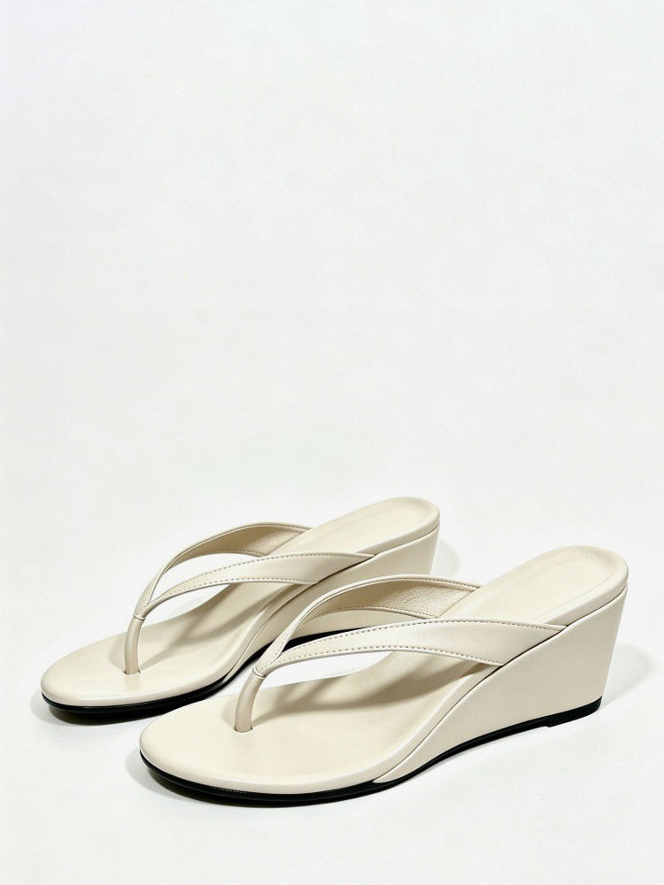 Gold Wedge Sandals — view 3