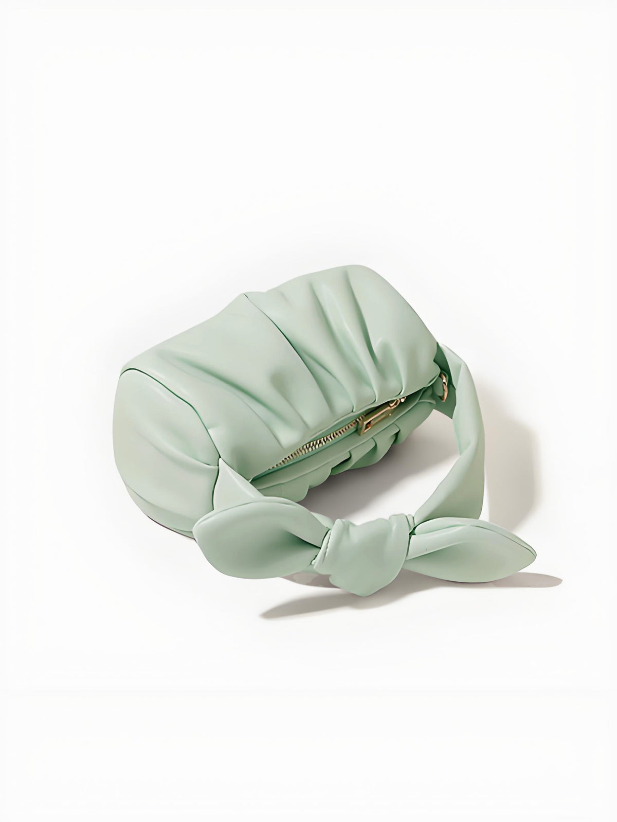 green bow detail handbag — view 9