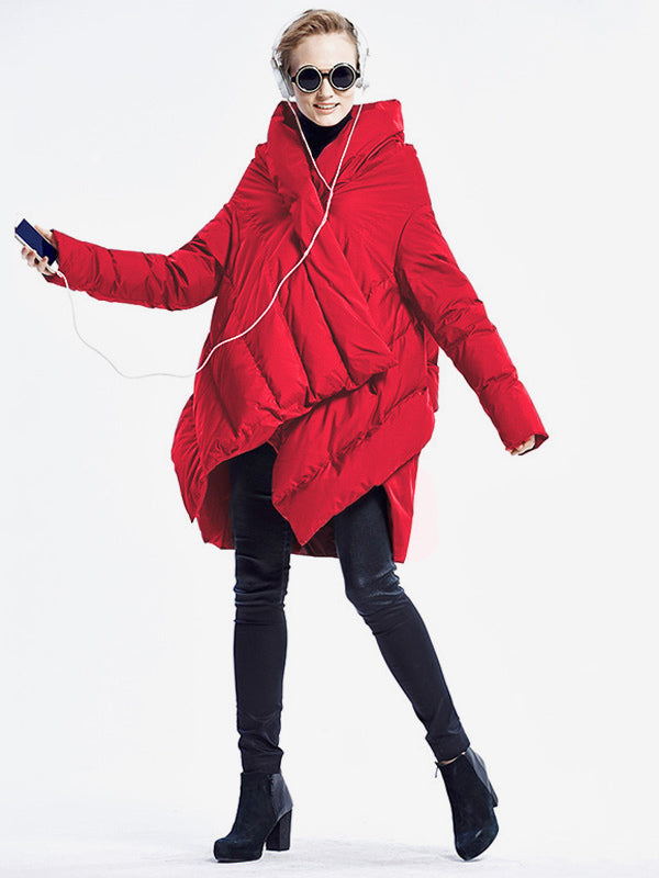 Red Puffer Jacket — view 8