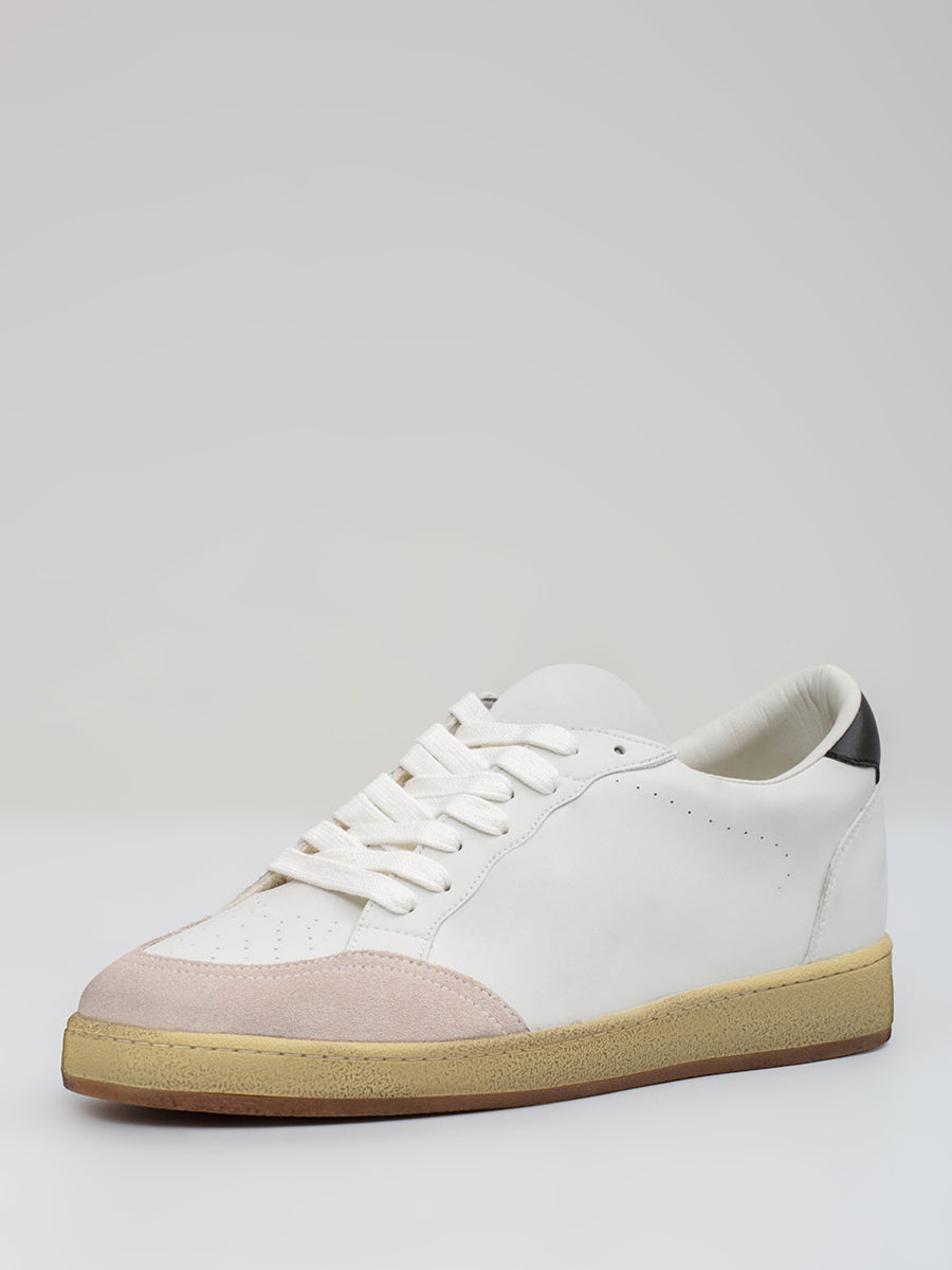 White Lace-Up Trainers — view 5