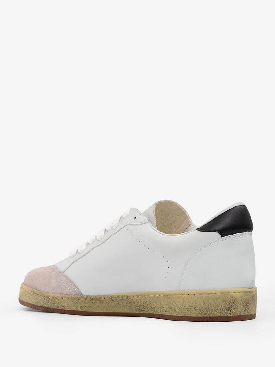 White Lace-Up Trainers — view 3