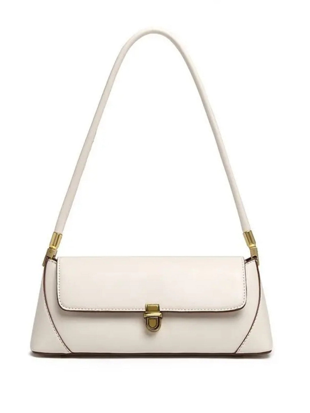 brown leather handbag — view 10