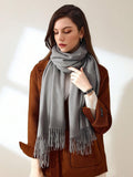 Grey Scarf — view 1