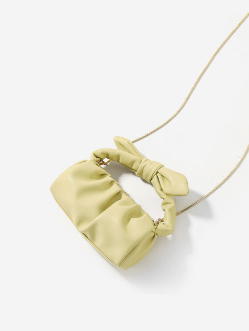 green bow detail handbag — view 3