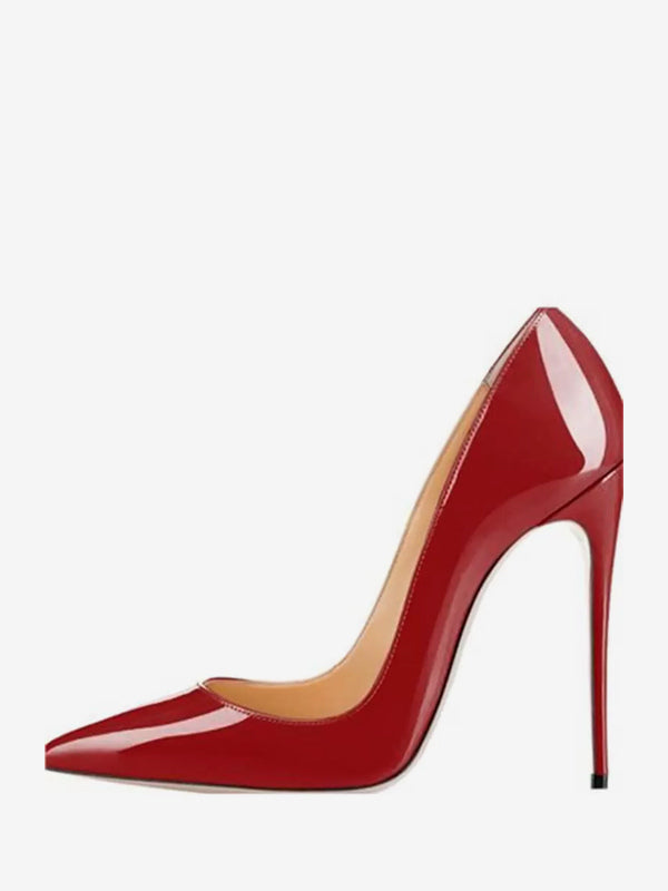 Purple Stiletto Court Shoes — view 7
