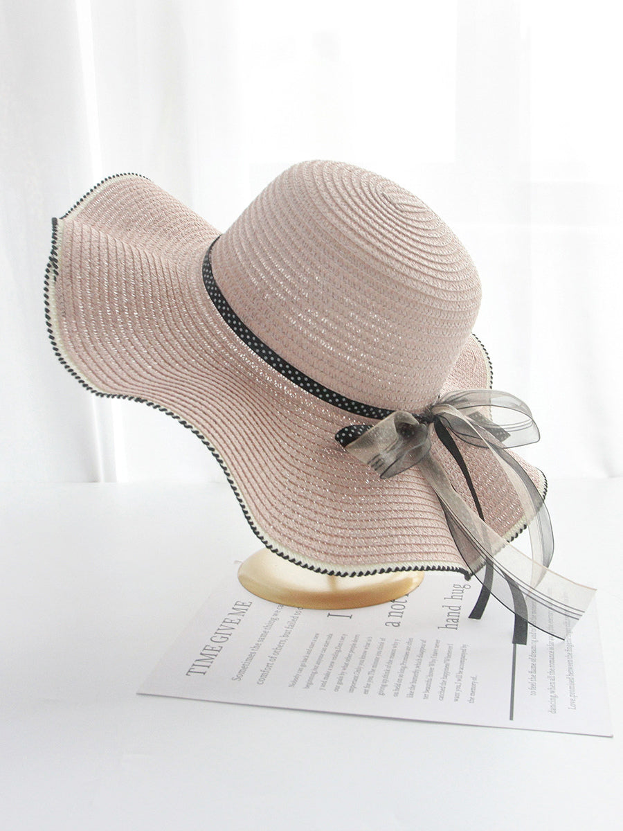 ivory bow detail hat — view 2