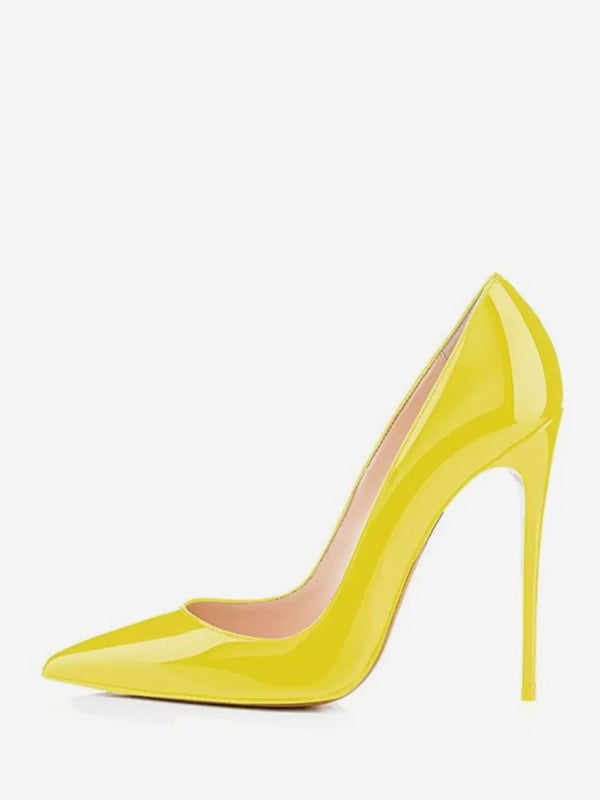Purple Stiletto Court Shoes — view 11