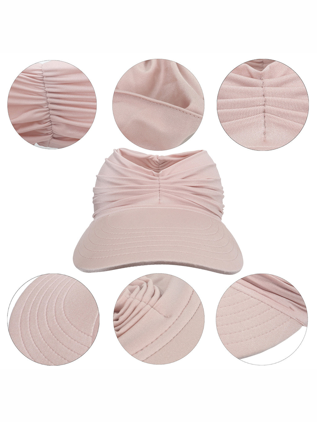 grass green stretch panel hat — view 5
