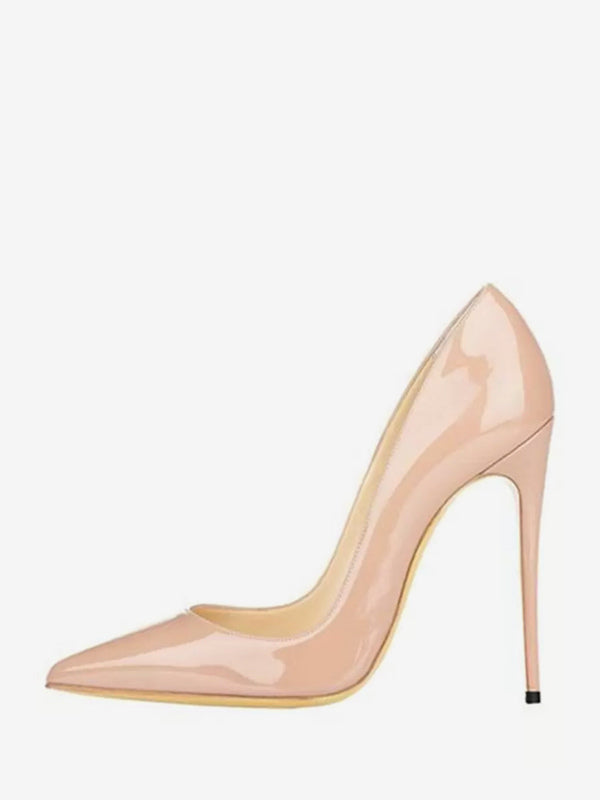 Purple Stiletto Court Shoes — view 8