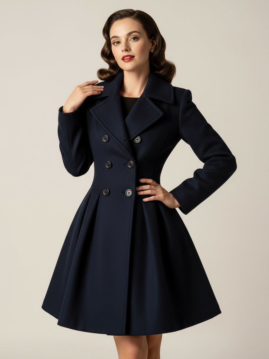 Green Double-Breasted Coat — view 15