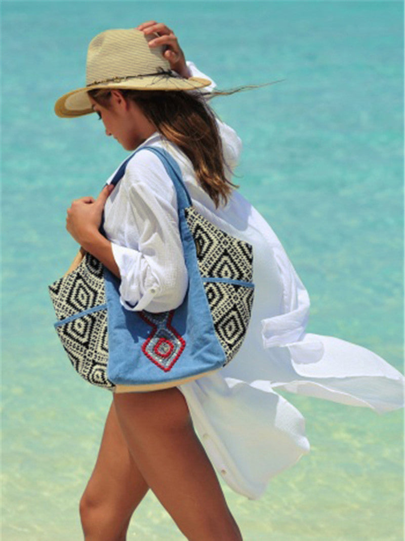 green beach cover up — view 2
