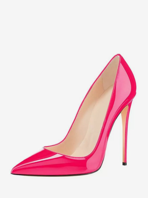 Purple Stiletto Court Shoes — view 9