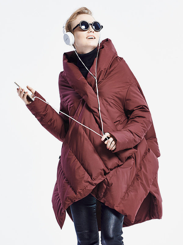 Red Puffer Jacket — view 9