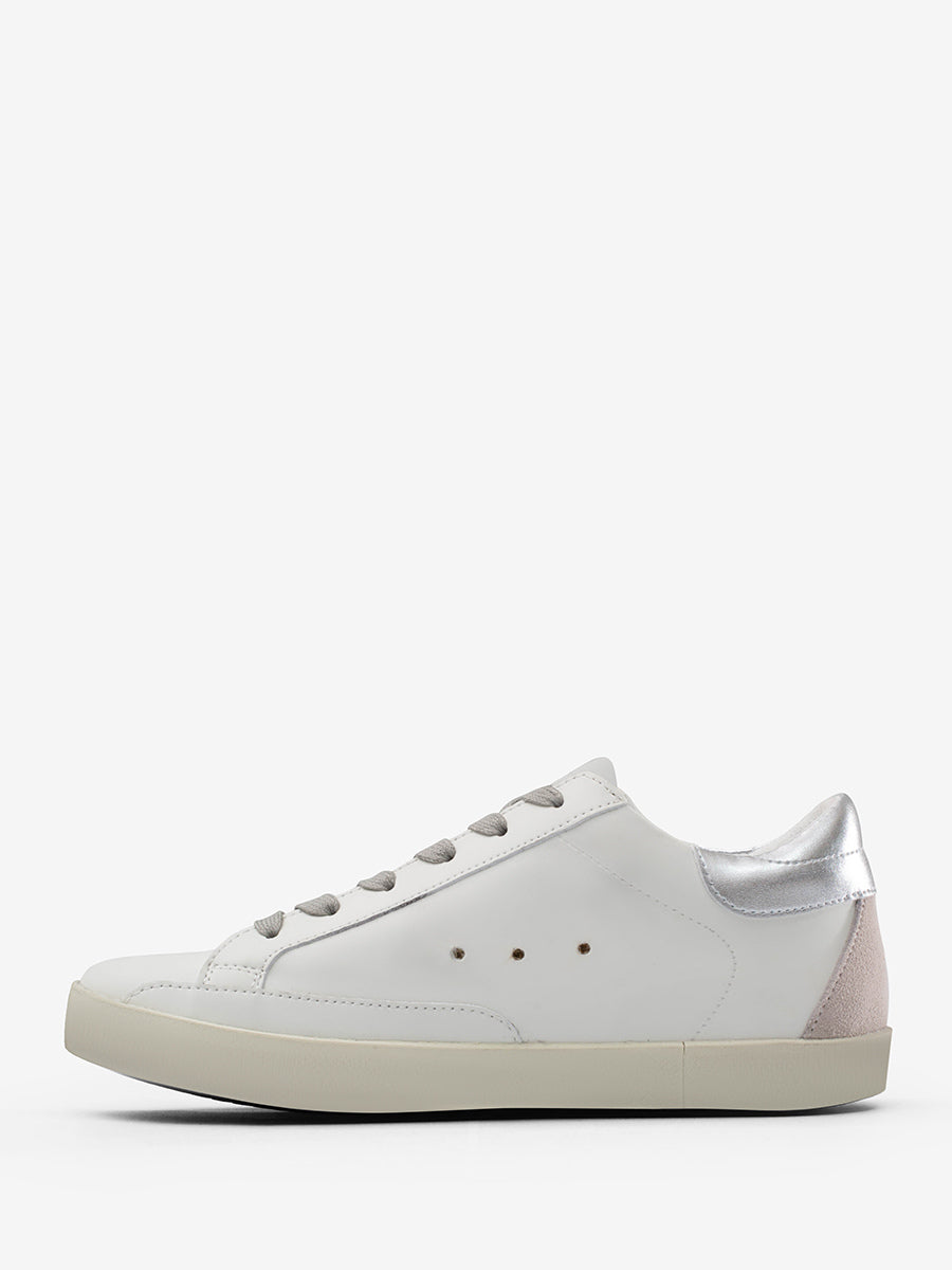 Gold Lace-Up Trainers — view 4