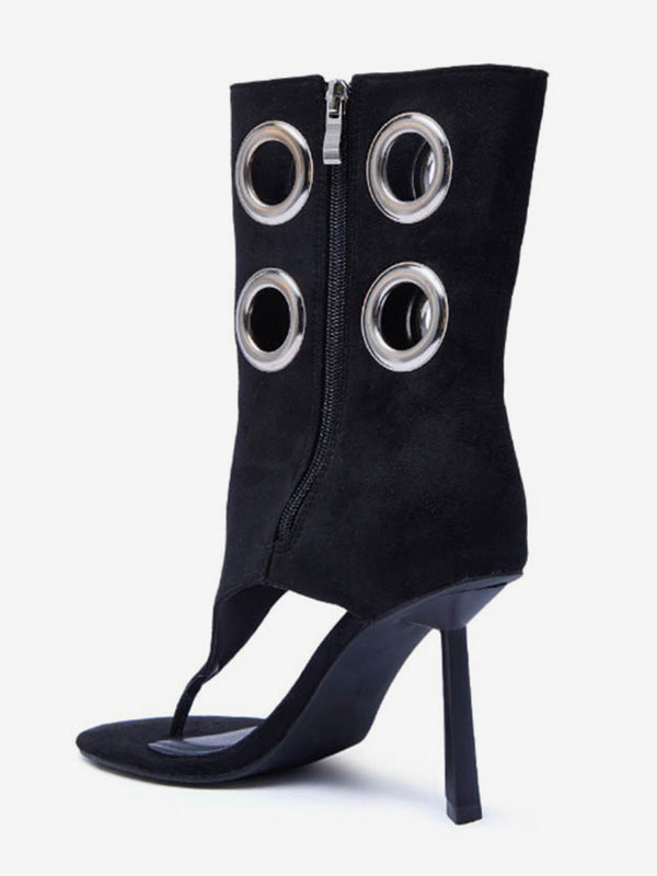 apricot buckle boots — view 5