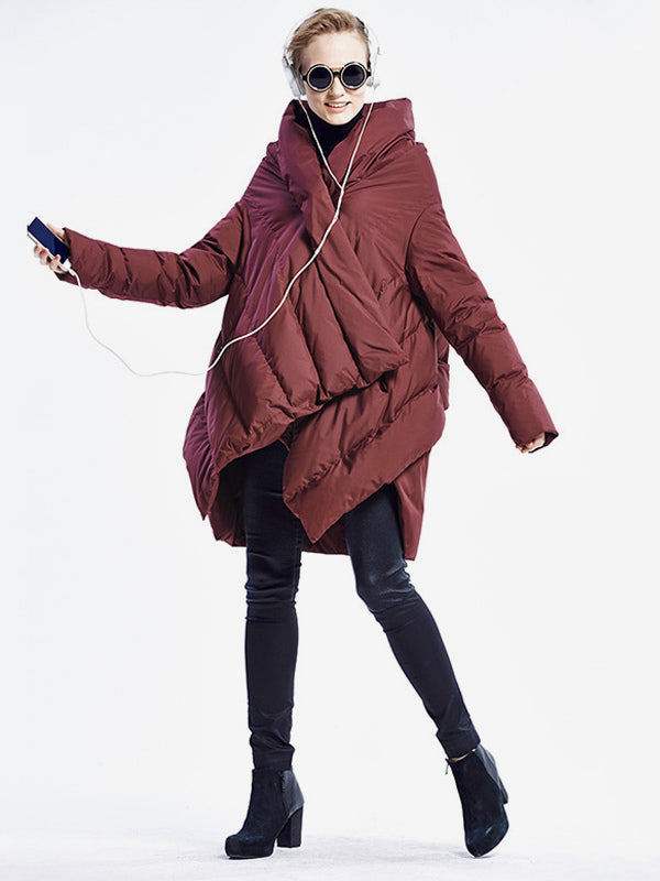 Red Puffer Jacket — view 10