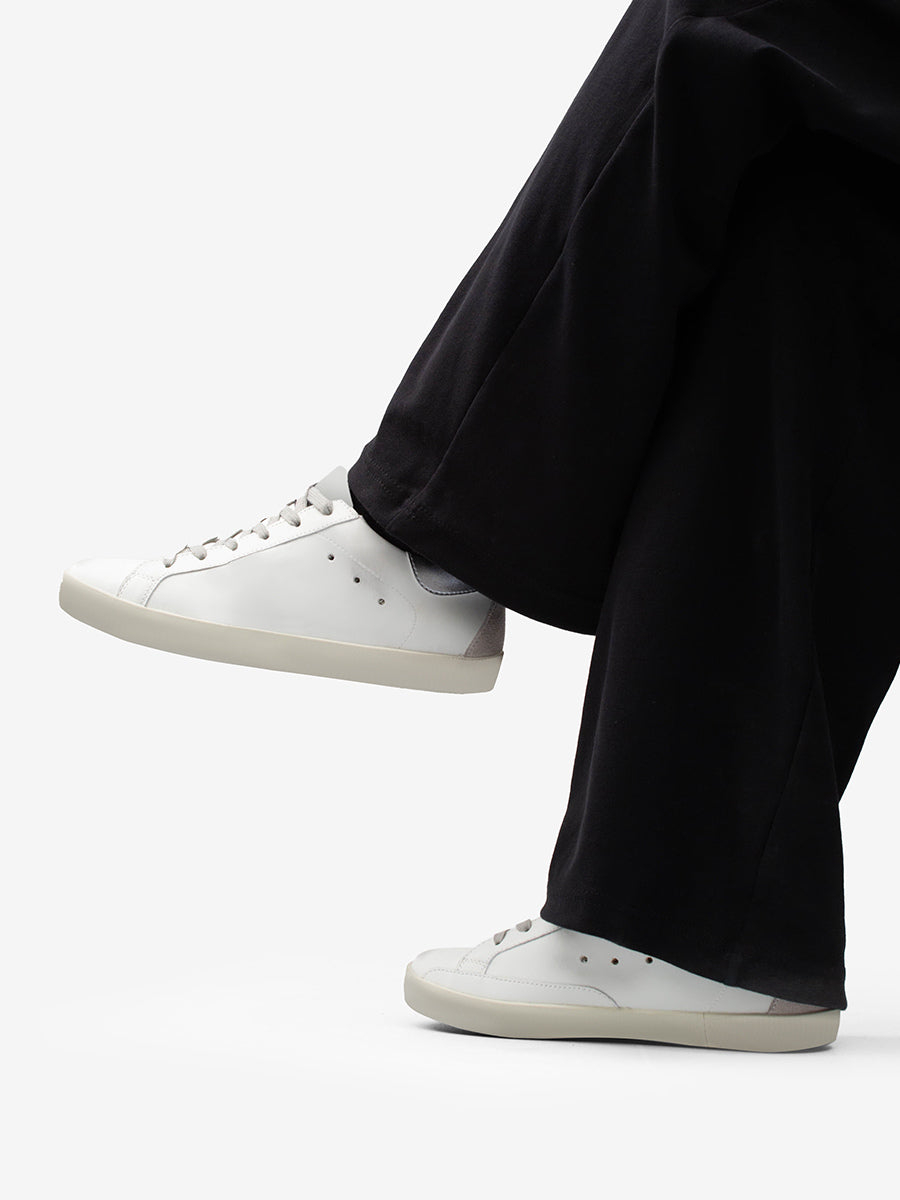 gold lace up trainers — view 7