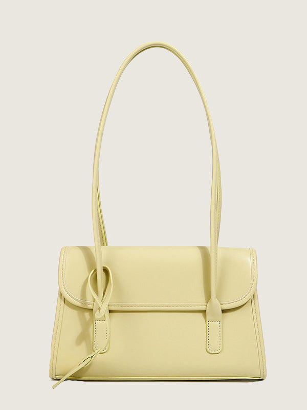 sage leather handbag — view 3