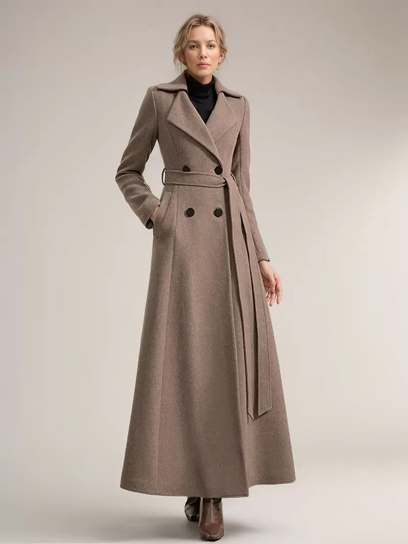 Green Double-Breasted Coat — view 1