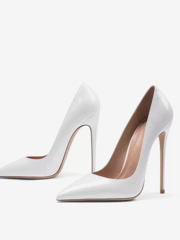 Purple Stiletto Court Shoes — view 5