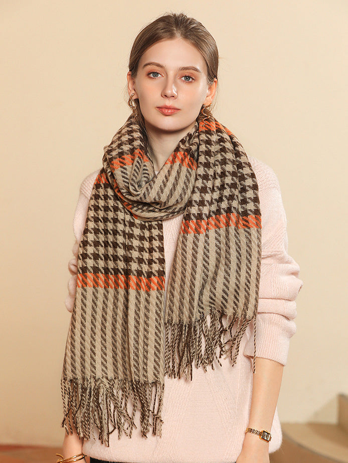 lilac longline scarf — view 9