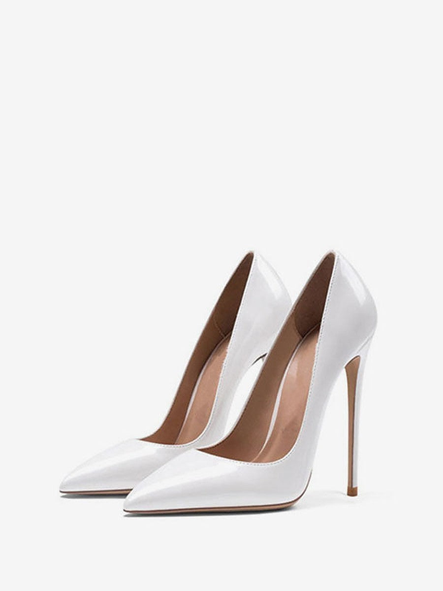 Purple Stiletto Court Shoes — view 1