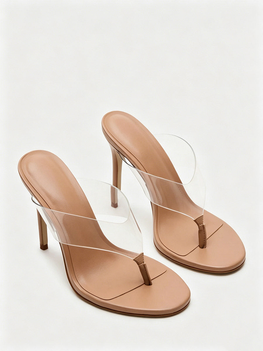 apricot sandals — view 2